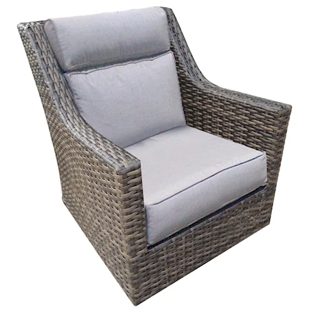 Swivel Glider Chair w/ Cushion